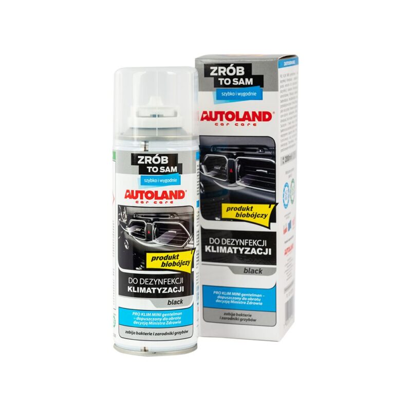 Καθαριστικό σπρέι κλιματιστικού Air conditioning cleaner & freshener 200ml aerosol black € 11,9