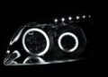 Φανάρια εμπρός angel eyes για Toyota Rav4 (2006-2009) - chrome , με λάμπες (Η1) - σετ 2τμχ. € 355,1