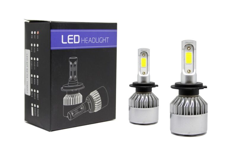 Led λάμπες Η7 για μεσαία ή μεγάλα φώτα S2 - 30 800 lux , 18 Watt - COB 6000K - 300% πιό έντονη φωτεινότητα 2τμχ. € 15,9