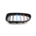 Καρδιές μάσκας για BMW F10 / F11 (2010+) με διπλή γρίλια - tri color - 2τμχ. € 95,9