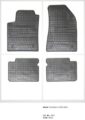 Λαστιχένια πατάκια Frogum για ALFA ROMEO Giulietta (2010+) / FIAT Stilo (2002-2008) / Bravo (2007-2014) / LANCIA Delta (2008-2014)