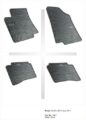 Λαστιχένια πατάκια Frogum για KIA Rio (2011-2017) / HYUNDAI Accent / Solaris  (2011-2014) - 4τμχ.