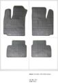 Λαστιχένια πατάκια Frogum για FIAT Doblo I (2001-2010) - 5 seats - 4τμχ.