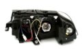 Φανάρια εμπρός angel eyes για Vw Passat B5.5 (2001-2005) - chrome , χωρίς λάμπες (Η7) - σετ 2τμχ.