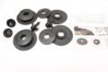 Λαστιχένια πατάκια Rezaw Plast για VOLVO S80 II (2006-2016) / V70 III / XC70 II (2007-2016) - τύπου σκαφάκι - 4τμχ.