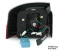 Πίσω φανάρια led για Audi A6 combi (1997-2004) - chrome - σετ 2τμχ.