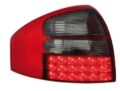 Πίσω φανάρια led για Audi A6 sedan (1997-2004) - chrome φιμέ - σετ 2τμχ.