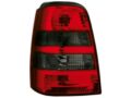 Πίσω φανάρια για Vw Golf III combi - μαύρα  chrome - σετ 2τμχ.