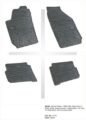 Λαστιχένια πατάκια Frogum για VW Polo (2002-2008) / SEAT Cordoba, Ibiza (2002-2008) / SKODA Fabia (1999-2008) - 4τμχ.
