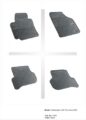 Λαστιχένια πατάκια Frogum για VW Golf V Plus (2004-2009) / SEAT Altea / Altea XL (2004-2015) - 4τμχ.