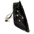 Πίσω φανάρια led για Fiat Grande Punto  (2005-2009)  - μαύρα - σετ 2τμχ.