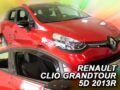 Ανεμοθραύστες για Renault Clio / Grandtour (2012+) 5 πορτο - 2 τμχ. εμπρός