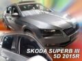 Ανεμοθραύστες για Skoda Superb (2015+) combi - 4 τμχ εμπρός και πίσω