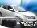 Ανεμοθραύστες για Toyota Rav4 (2012+) 5 πορτο - 4 τμχ. εμπρός και πίσω