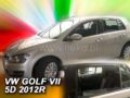 Ανεμοθραύστες για Vw Golf 7 (2012+) 5 πορτο - 4 τμχ εμπρός και πίσω