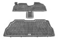 Λαστιχένια πατάκια Rezaw Plast για CITROEN Evasion (1994-2003) / FIAT Ulysse I (1994-2002) / LANCIA Zeta (1994-2002) / PEUGEOT 806 (1994-2002) - τύπου σκαφάκι - 2τμχ.