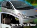 Ανεμοθραύστες για Toyota Previa (1990-1999)   3 / 4 πορτο - 2 τμχ. εμπρός - αυτοκόλλητοι
