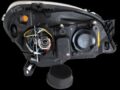 Φανάρια εμπρός angel eyes για Opel Astra H (2004-2009) - μαύρα ,  χωρίς  λάμπες (Η 7 ) - σετ 2τμχ.