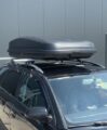 Μπαγκαζιέρα οροφής Junior Easy 180x94x39cm με μονόπλευρο άνοιγμα και κλειδί, 530 λίτρα - μαύρη