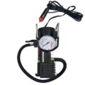Κομπρεσέρ αέρος αυτοκινήτου 12V, 120W, 10A με μανόμετρο και αντάπτορα αναπτήρα με 3 αντάπτορες - 1 τμχ.