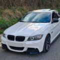 Splitter για προφυλακτήρα εμπρός για BMW E90 (2005-2008) M3 - μαύρο γυαλιστερό