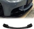 Spoiler εμπρός προφυλακτήρα για  BMW E90 M3 design - μαύρο γυαλιστερό