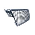 Μάσκα χωρίς σήμα για Audi A4 B8 (2008-2011) - RS LOOK - μαύρη  ματ