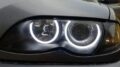 Δαχτυλίδια angel eyes για  BMW E46 coupe (1998-2003) / BMW E46 Sedan, Combi (1998-2005) - lightbar design - Λευκό χρώμα