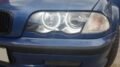 Δαχτυλίδια angel eyes για  BMW E46 Compact (2001+) - με 140 led