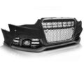 Προφυλακτήρας εμπρός για Audi A5 (2011-2015) - RS5 Design με γρίλια χρωμίου,προβολάκια και ανοίγματα για parktronic
