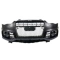 Προφυλακτήρας εμπρός για Audi A5 (2011-2015) - RS5 Design με γρίλια χρωμίου,προβολάκια και ανοίγματα για parktronic