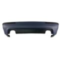 Πίσω προφυλακτήρας για BMW E39 sedan με διπλό diffuser - M5 design χωρίς ανοίγματα για parktronic