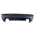 Πίσω προφυλακτήρας για BMW E39 sedan με διπλό diffuser - M5 design χωρίς ανοίγματα για parktronic