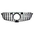 Μάσκα για Mercedes GLE W166 SUV / C292 coupe (2015-2019) chrome/black - GT