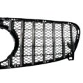 Μάσκα για Mercedes GLA X156 (2013-2018) chrome/black - GT