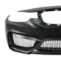 Προφυλακτήρας εμπρός για BMW F30 (2011+) - M3 με lip - χωρίς ανοίγματα για parktronic