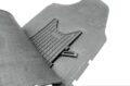 Λαστιχένια πατάκια Frogum για FIAT Scudo II / PEUGEOT Expert II / CITROEN Jumpy II / TOYOTA Proace (2007-2016) - γκρι - 3τμχ.