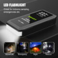 Φορητός Εκκινητής Αυτοκινήτου 12V S603 & Power Bank 16800mAh με Φακό και USB