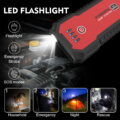 Φορητός Εκκινητής Αυτοκινήτου 12V S901 & Power Bank 20.000mAh με Φακό και USB