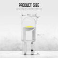 ΛΑΜΠΕΣ LED T10 wedge 12V ΛΕΥΚΟ ΦΩΣ