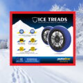 ΧΙΟΝΟΚΟΥΒΕΡΤΕΣ ΙΧ ICE TREADS (M) 2ΤΜΧ