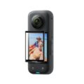Insta360 X3 Screen Protector - Custom curved design for a precise fit. Tempered glass