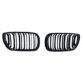 Μάσκα για BMW E46 (2001-2005) sedan - διπλές γυαλιστερές - 2τμχ.