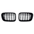Μάσκα για BMW E46 (1998-2001) sedan - διπλές γυαλιστερές - 2τμχ.