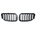Μάσκα για BMW E92 (2010-2013) - διπλές γυαλιστερές - 2τμχ.
