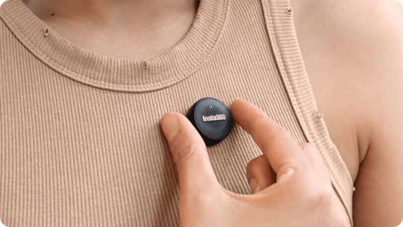 Insta360 Microphone Air Transmitter - 10H Battery, 300m range, built-in noise reduction