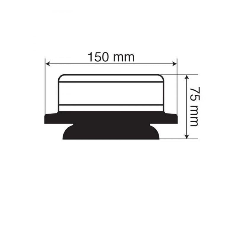Φάρος LED 12V-24V Μαγνητικός & Βιδωτός - € 31,9 Φάρος LED 12V-24V Μαγνητικός & Βιδωτός