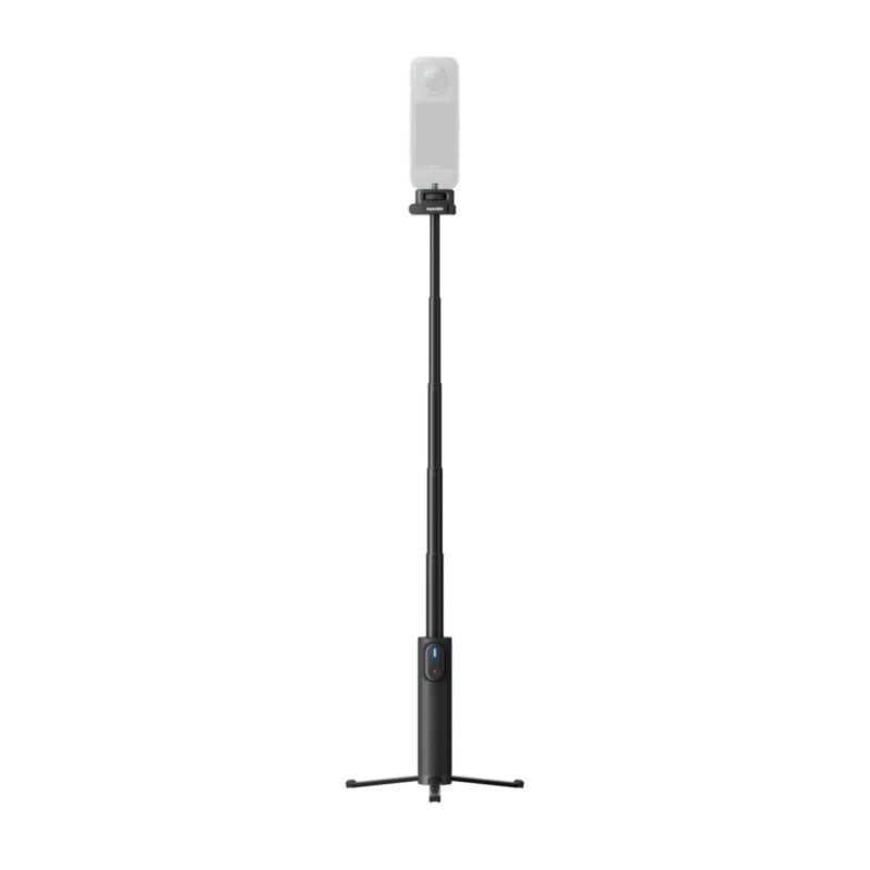 Insta360 Foldable 2-in-1 Selfie Stick Remote Kit (1/4" Mount) - With Mini Remote to control camera