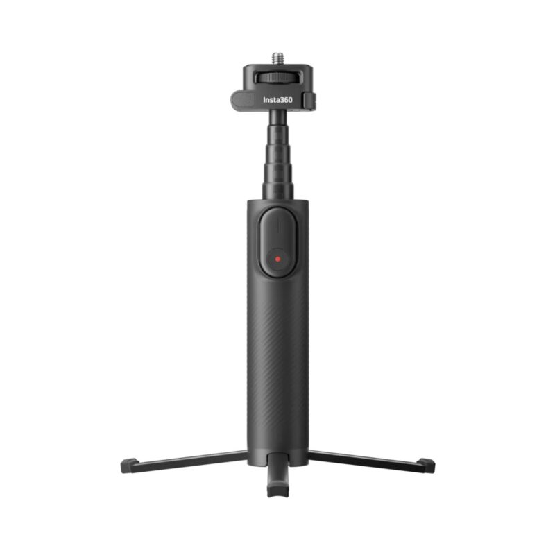 Insta360 Foldable 2-in-1 Selfie Stick Remote Kit (1/4" Mount) - With Mini Remote to control camera