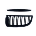 Μάσκα για BMW E90 (2005-2008) - διπλές γυαλιστερές - 2τμχ.